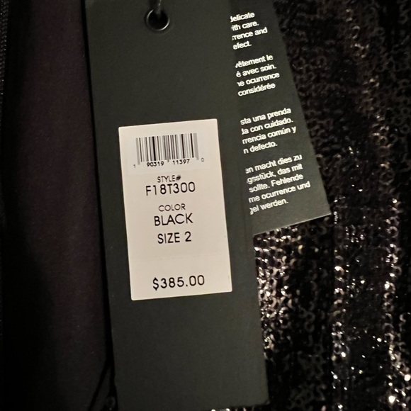 RACHEL ZOE Womens Sequin Clover Baby Doll Blouse, Style # F18T300, Size 2 NWT - Picture 5 of 13